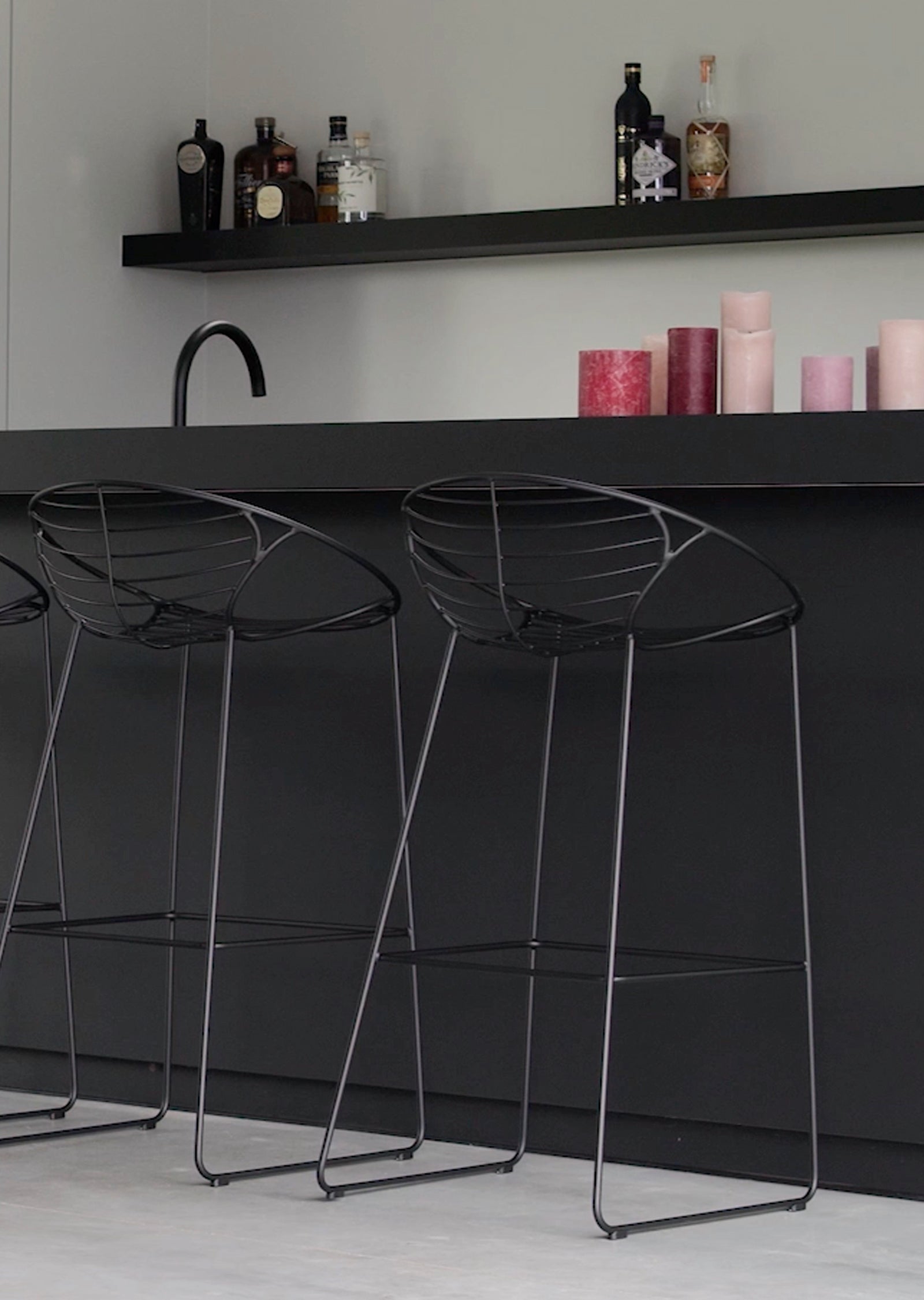 Wire Barstool