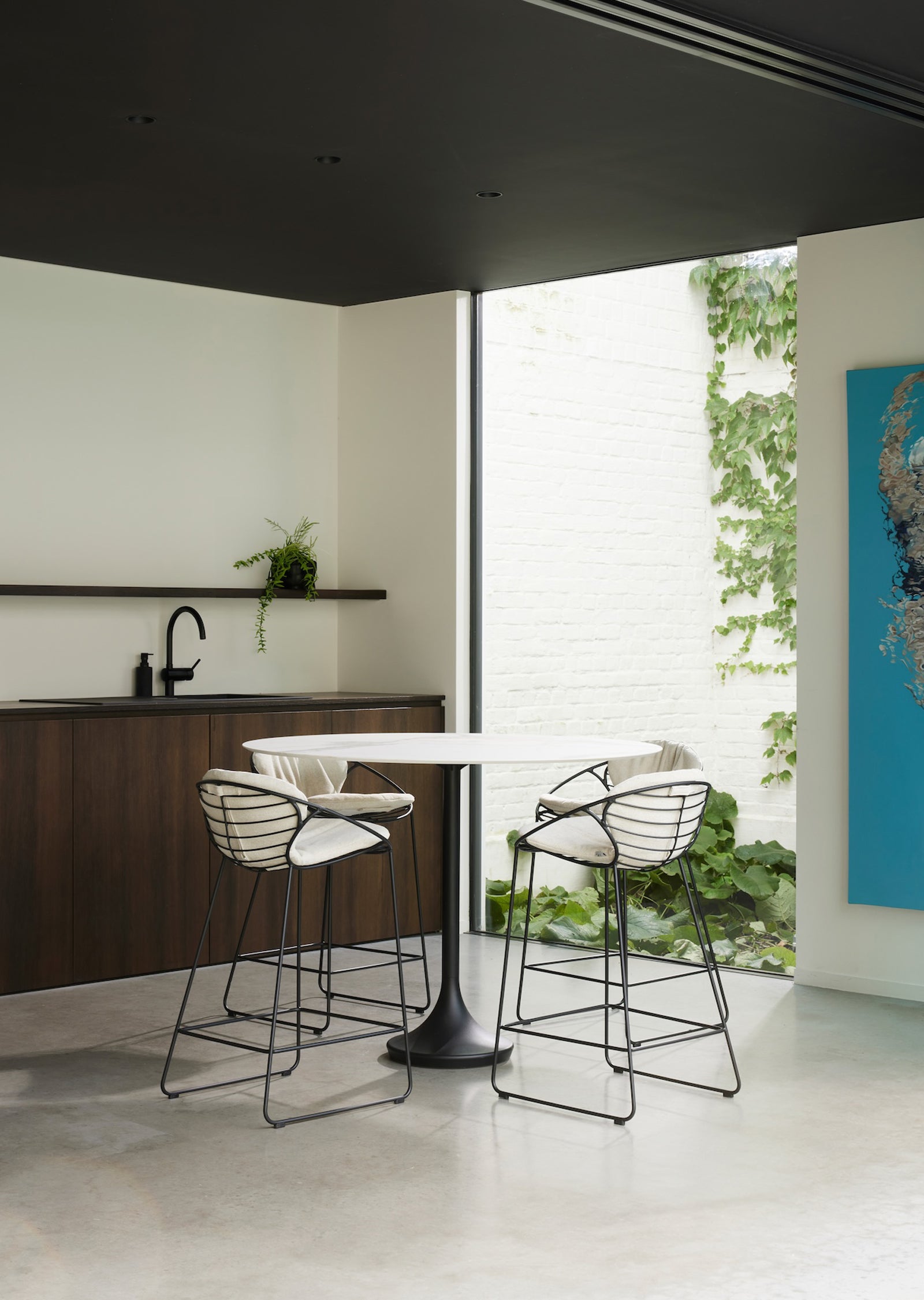 Wire Barstool