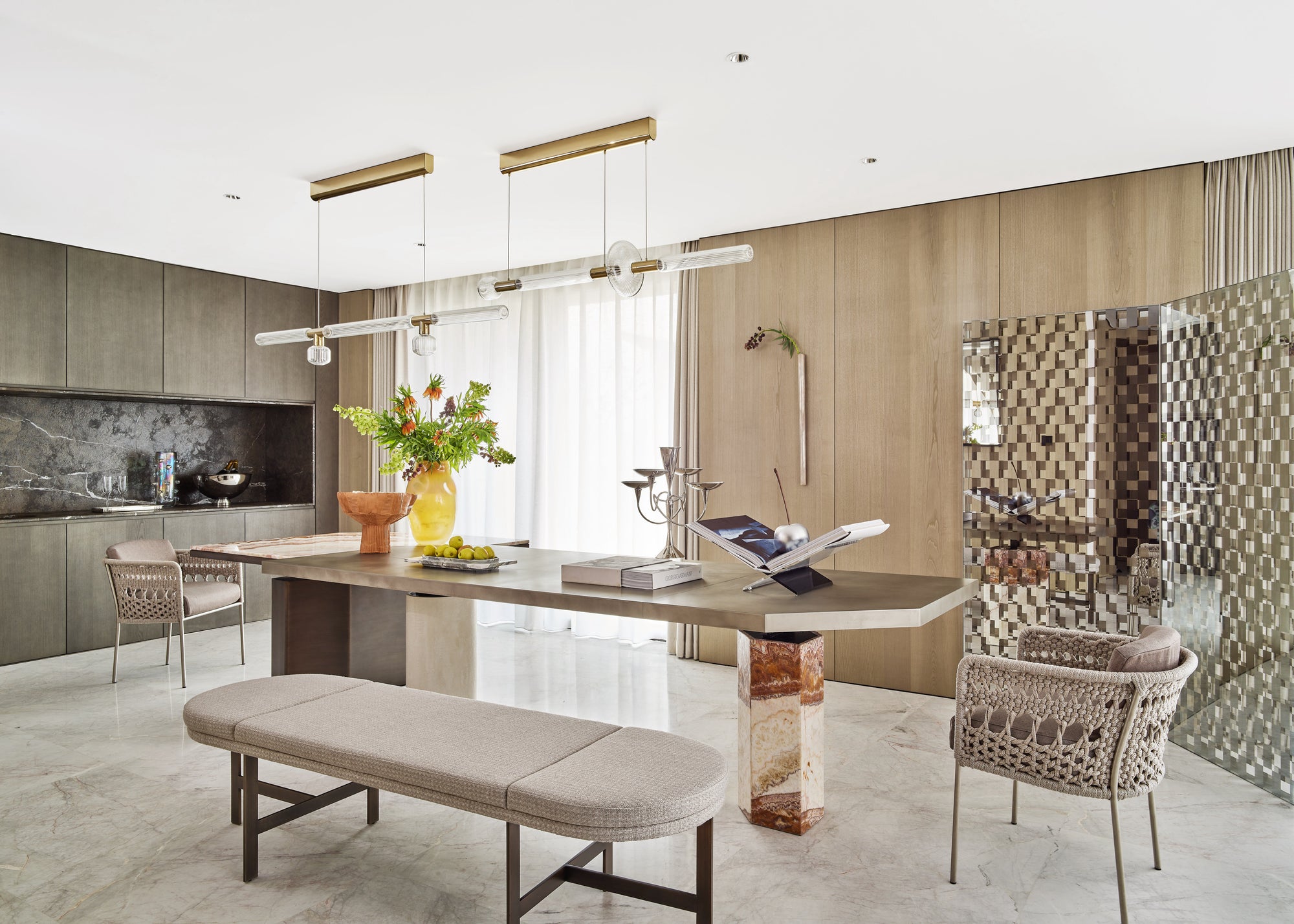 Cipher Pendant Lamp — Horizontal