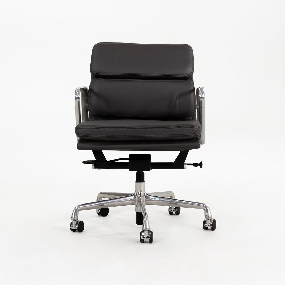 Aluminum Group Soft Pad Management Desk Chair, Model EA435