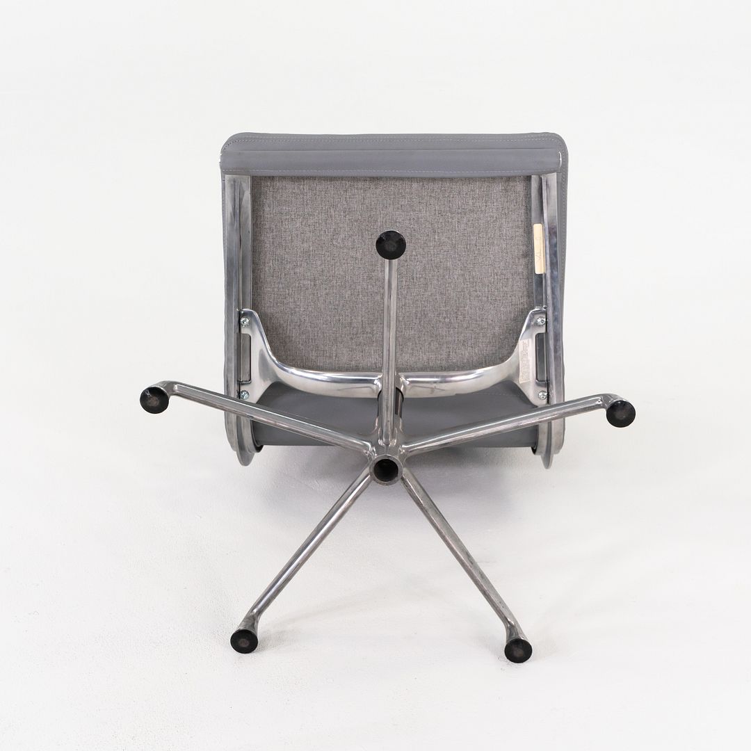 Eames Armless Soft Pad Side Chair, Model EA406