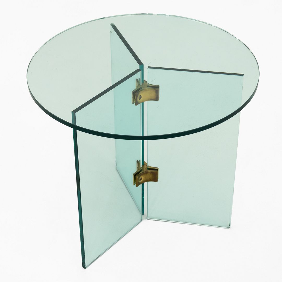 Glass Side Table