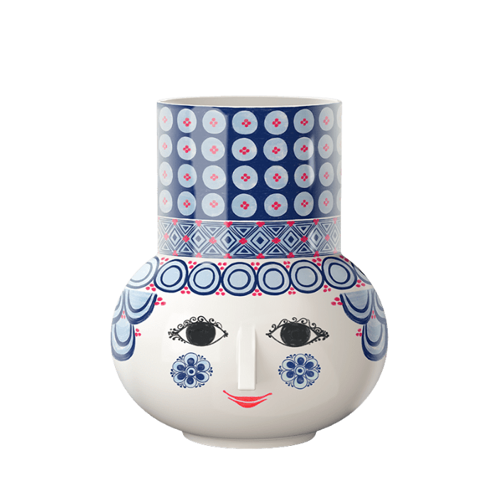 Bjørn Wiinblad Olga Vase — Blue