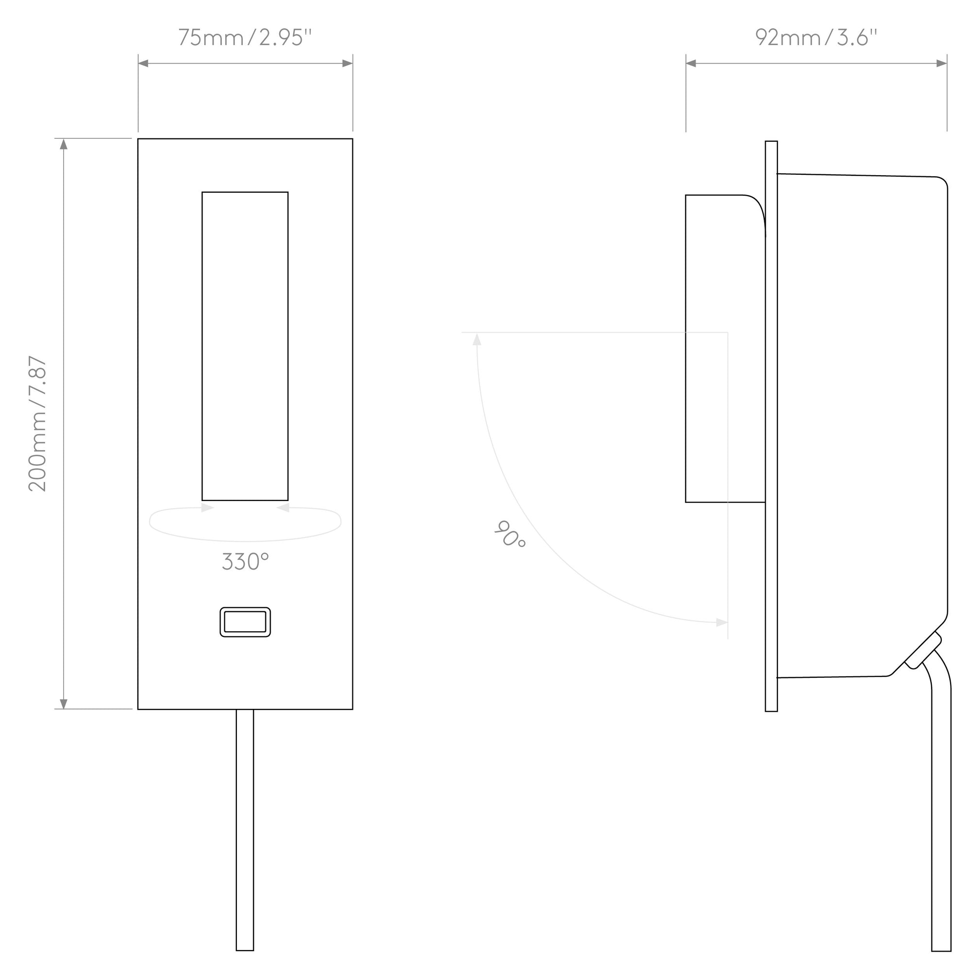 Fuse 3 Wall Lamp