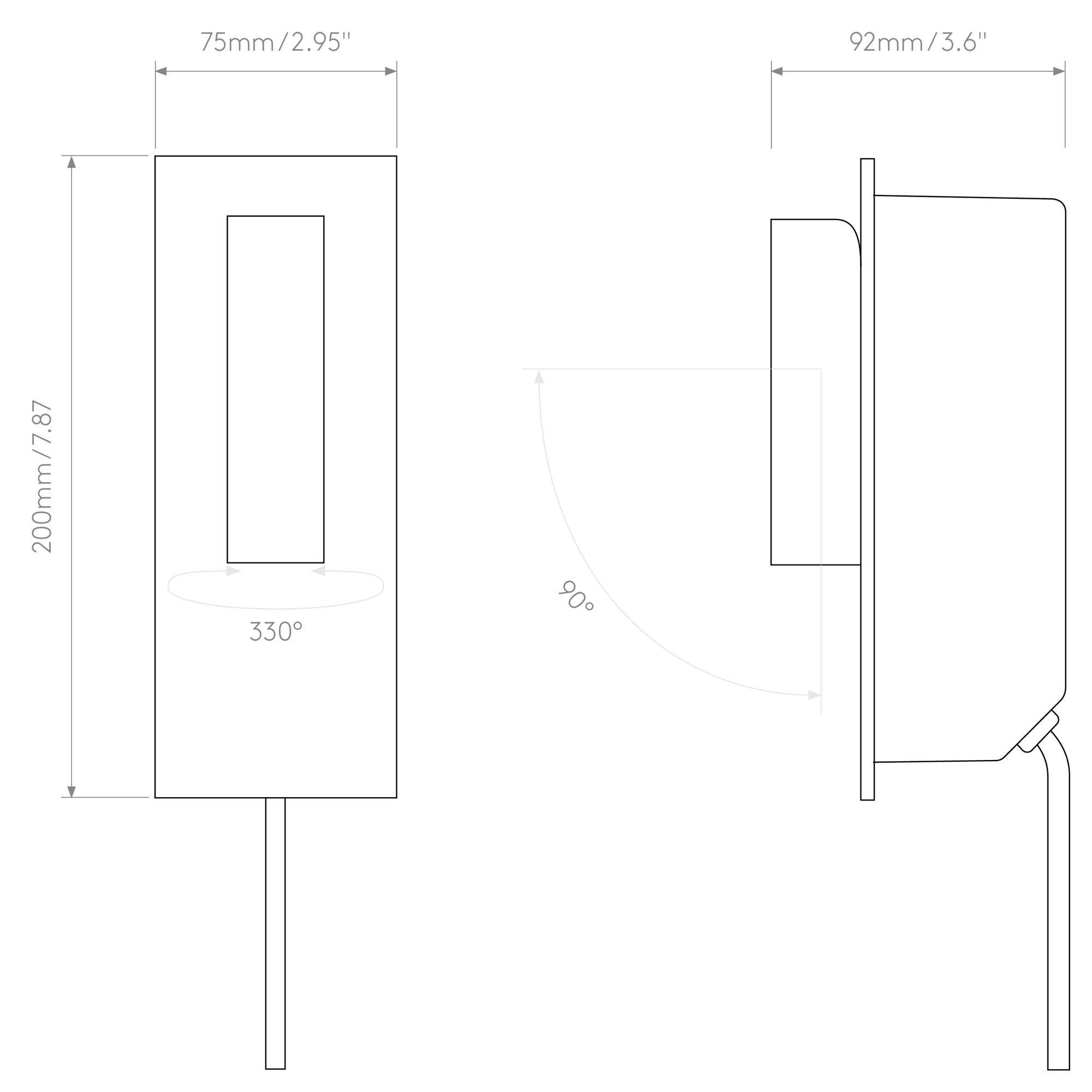 Fuse 3 Wall Lamp