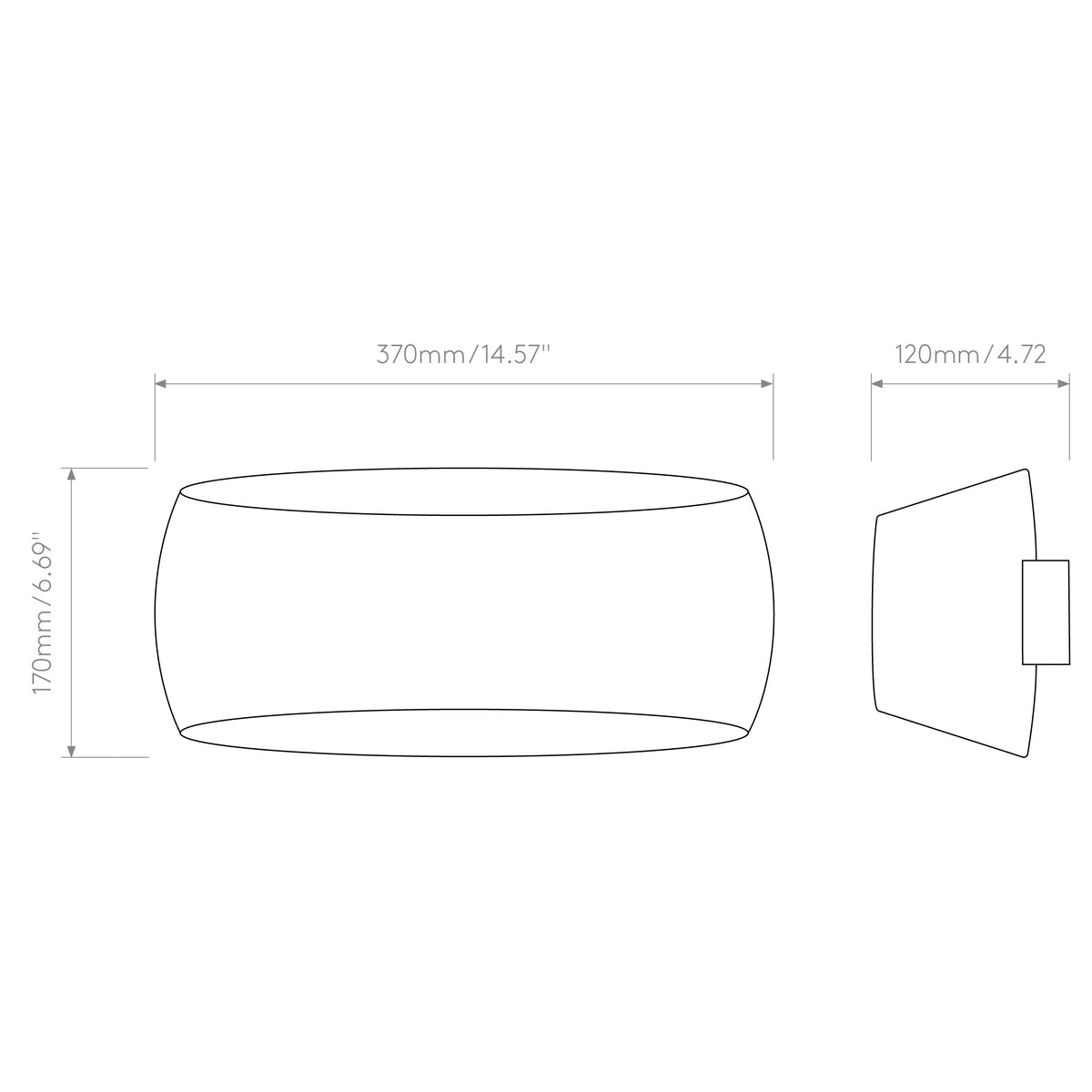 Aria 370 Wall Lamp