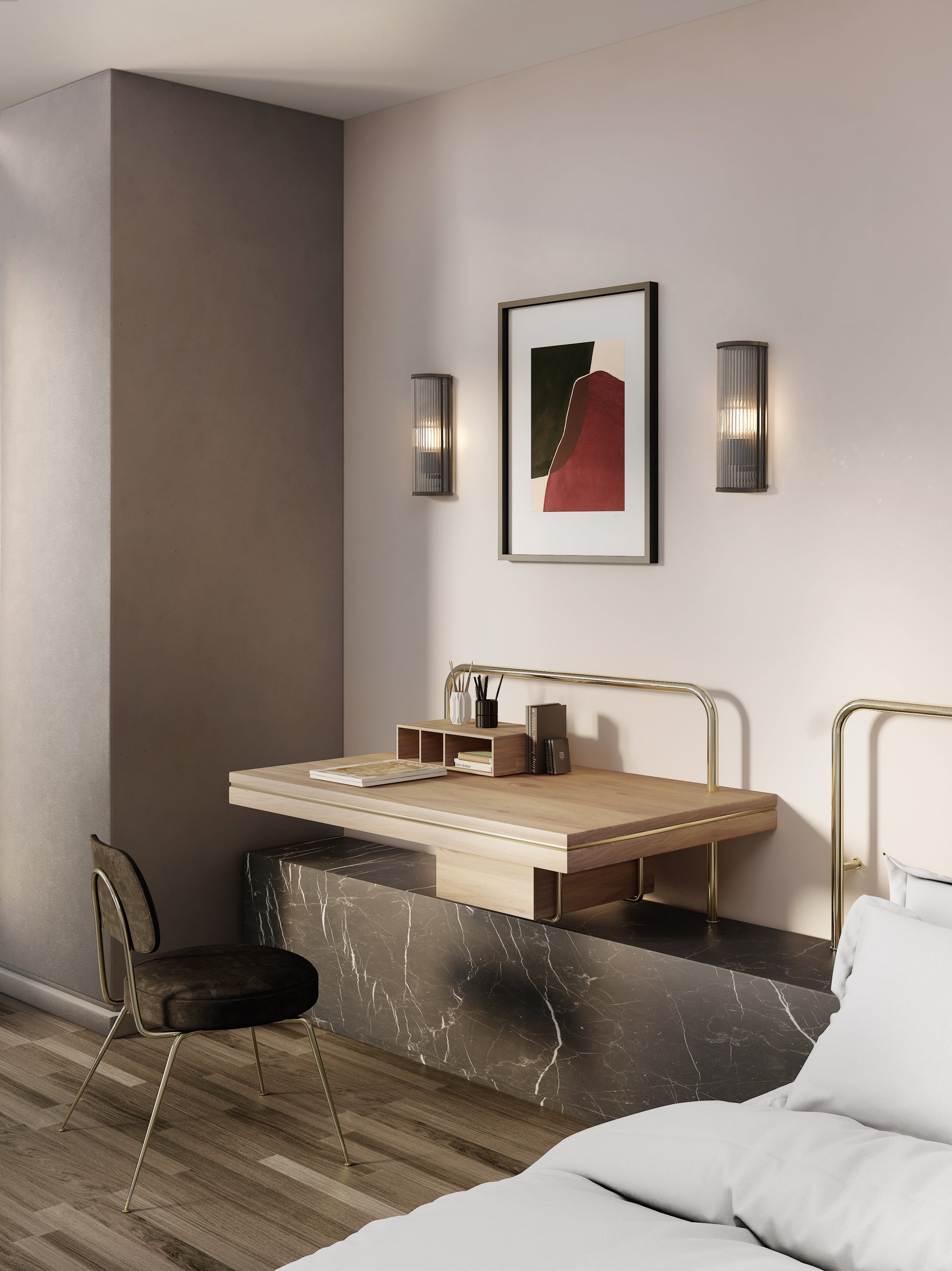 Avignon Wall Light — Round