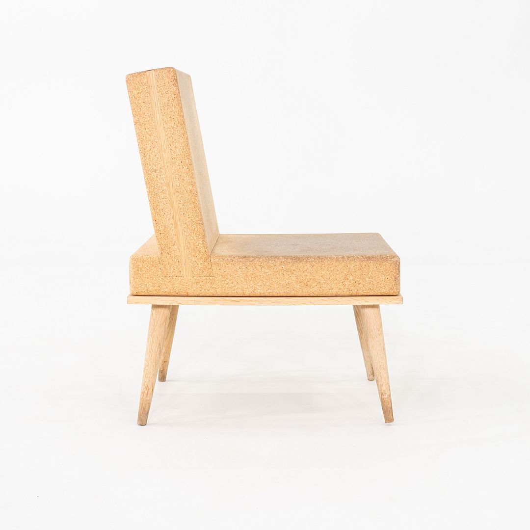 Cork and Oak Lounge Chair