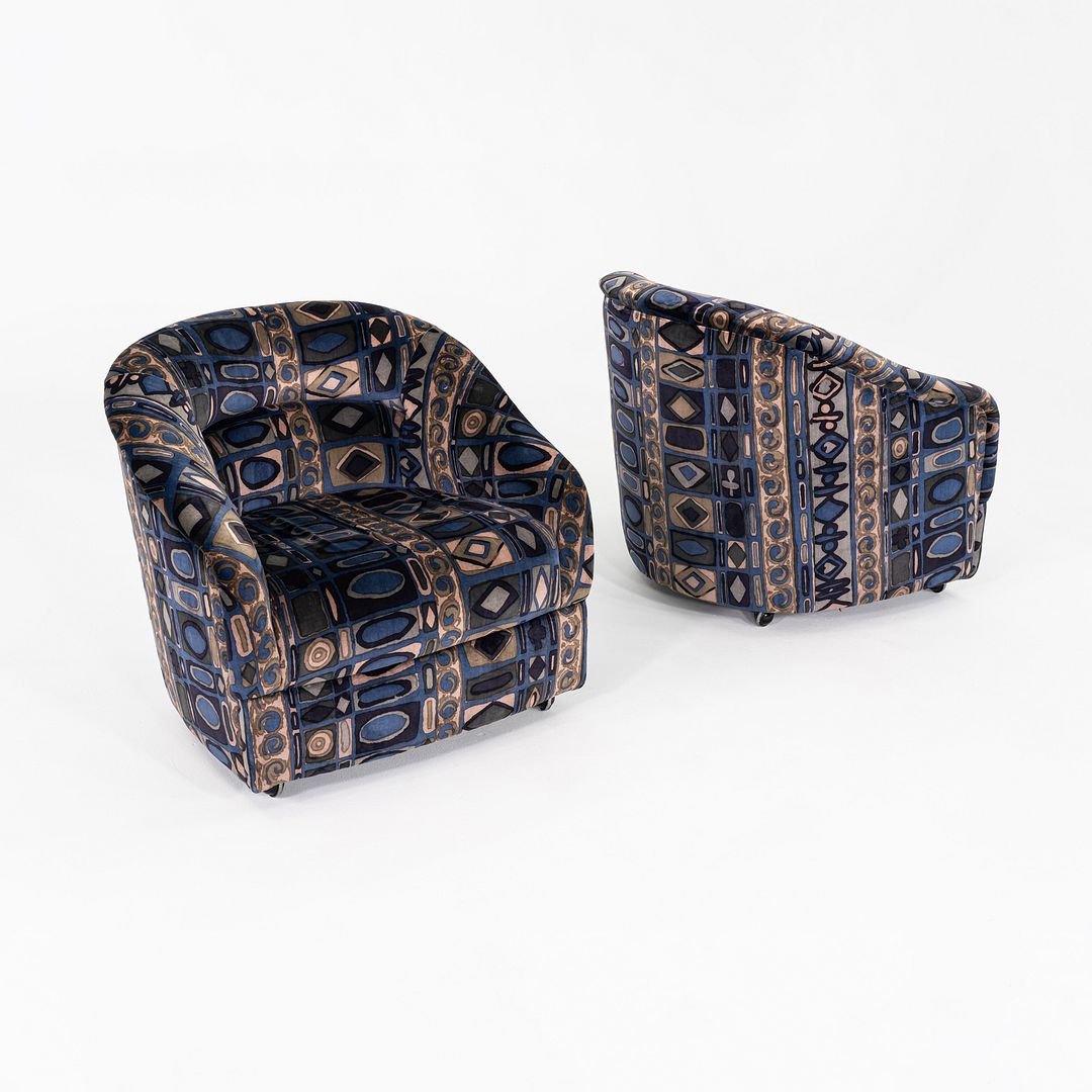 Barrel Lounge Chairs