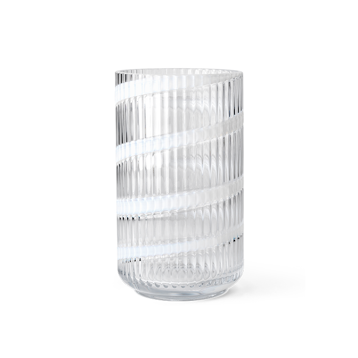Lyngby Porcelaen Lyngby Vase — Swirl White