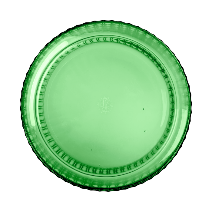Lyngby Porcelaen Vase — Green