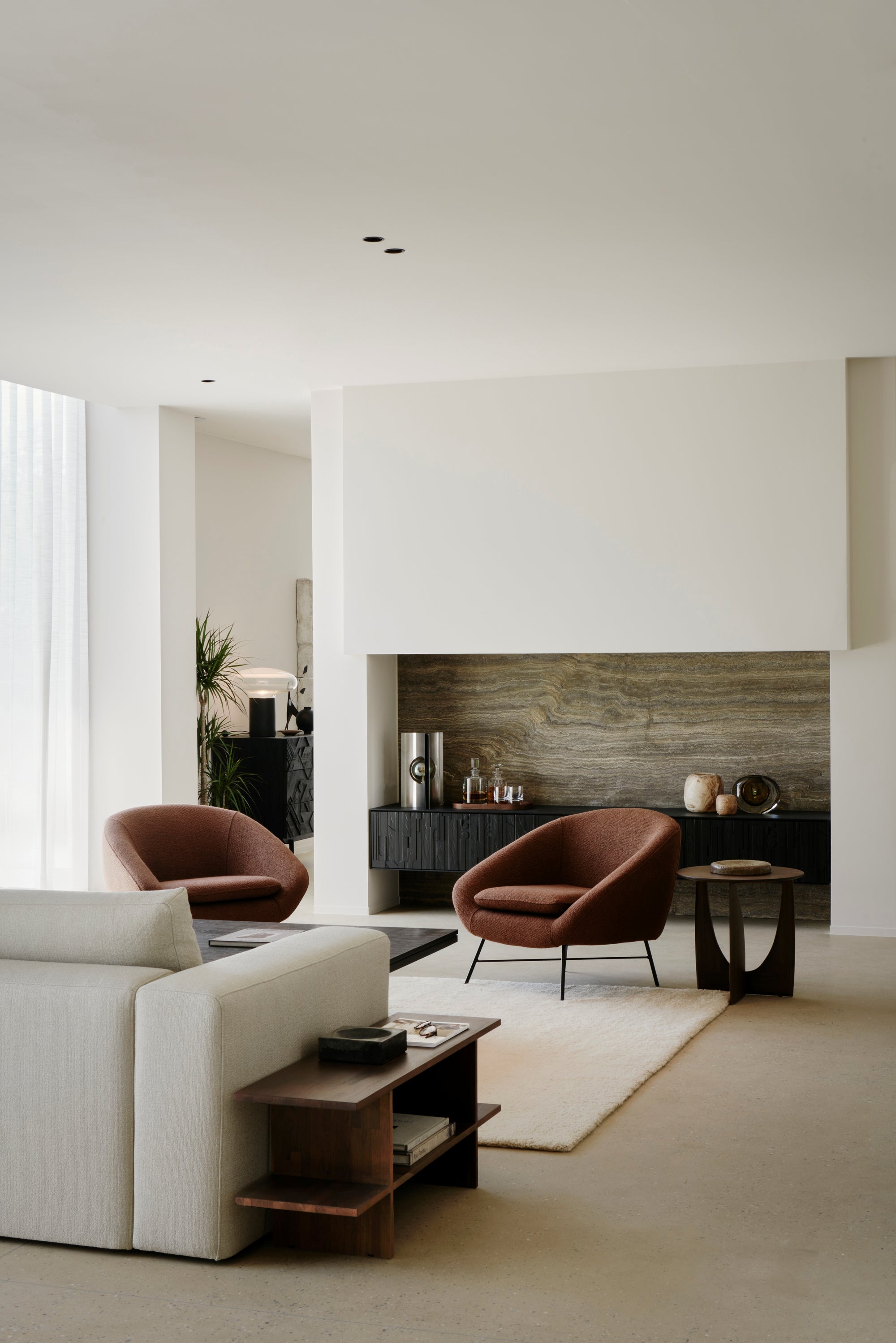 Geometric Side Table
