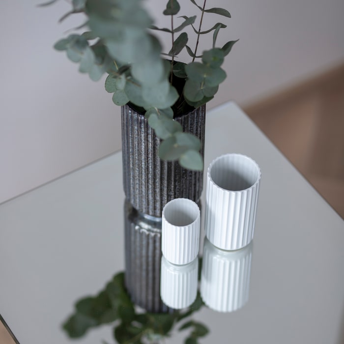 Lyngby Porcelaen Vase — White