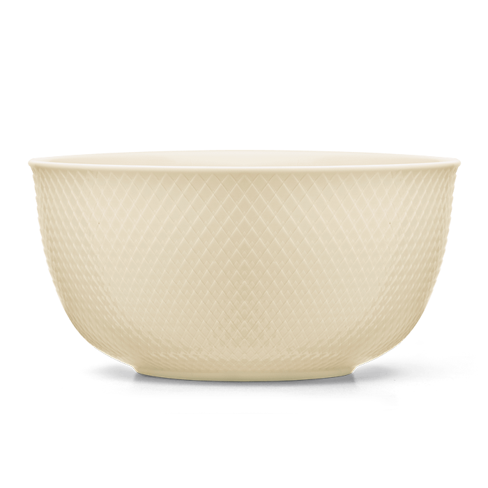 Lyngby Porcelaen Rhombe Earth Bowl — Marble 8.7"