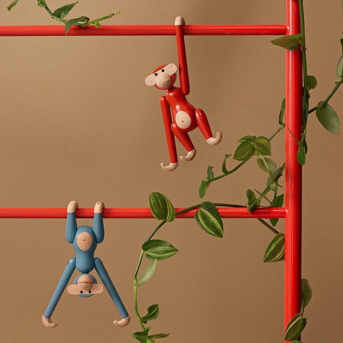 Vintage Monkey — Blue Mini