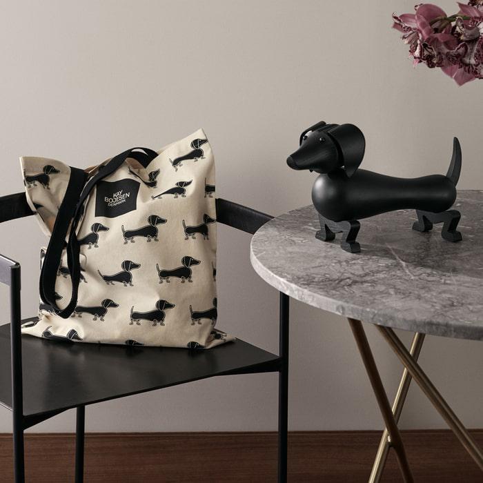 Dog — Dark Stained Oak
