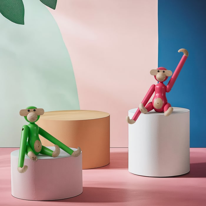 Monkey — Pink Mini