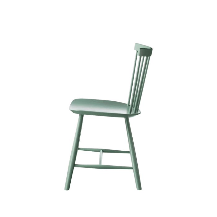 J46 Dining Chair — Dusty Green Painted Beech