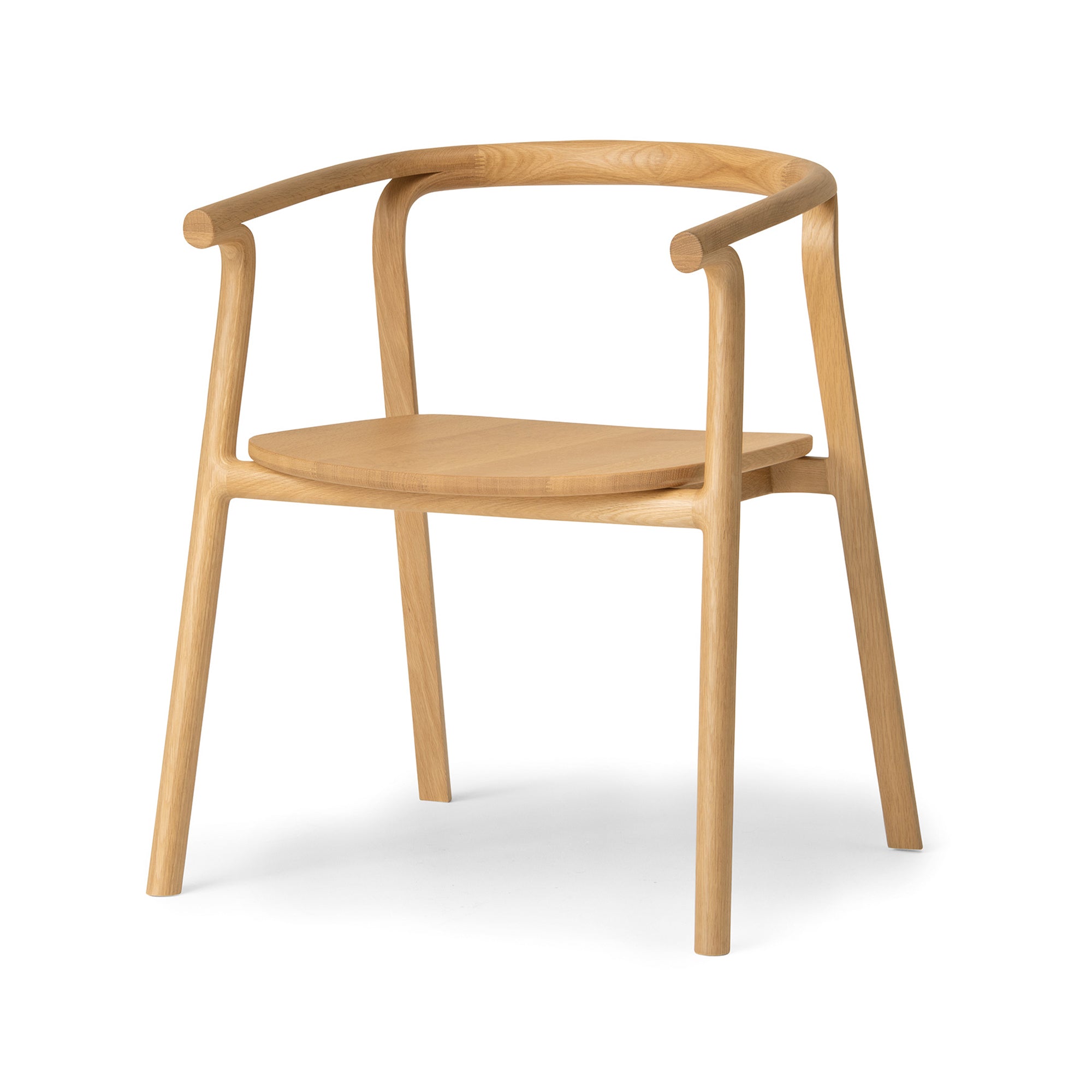 Splinter Armchair — Wood Seat