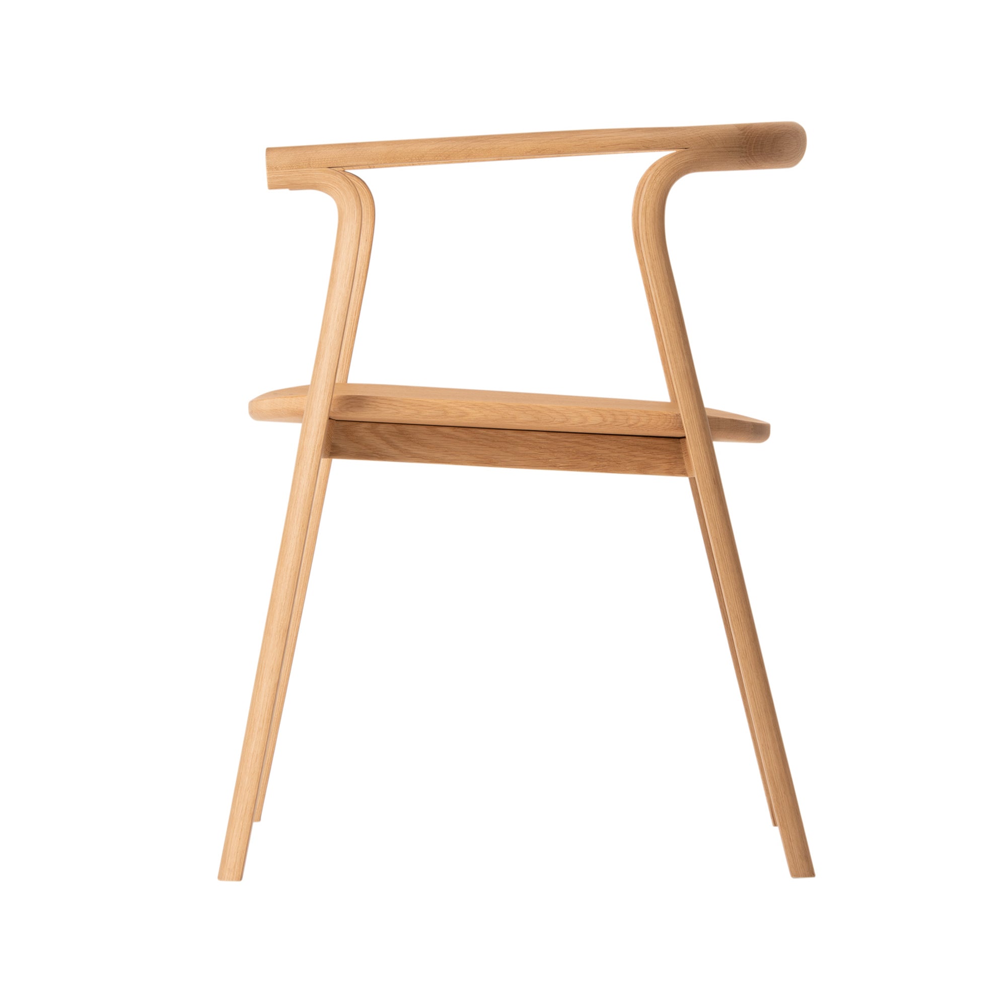 Splinter Armchair — Wood Seat