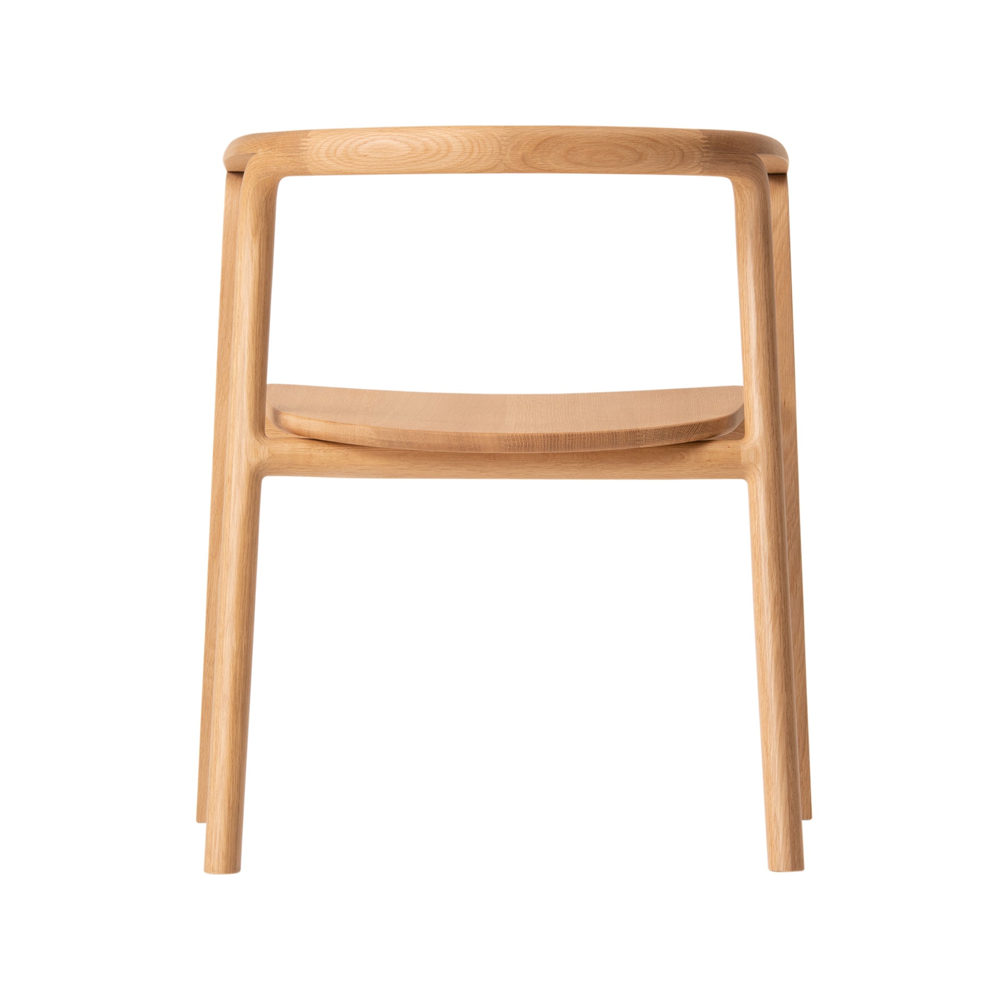 Splinter Armchair — Wood Seat
