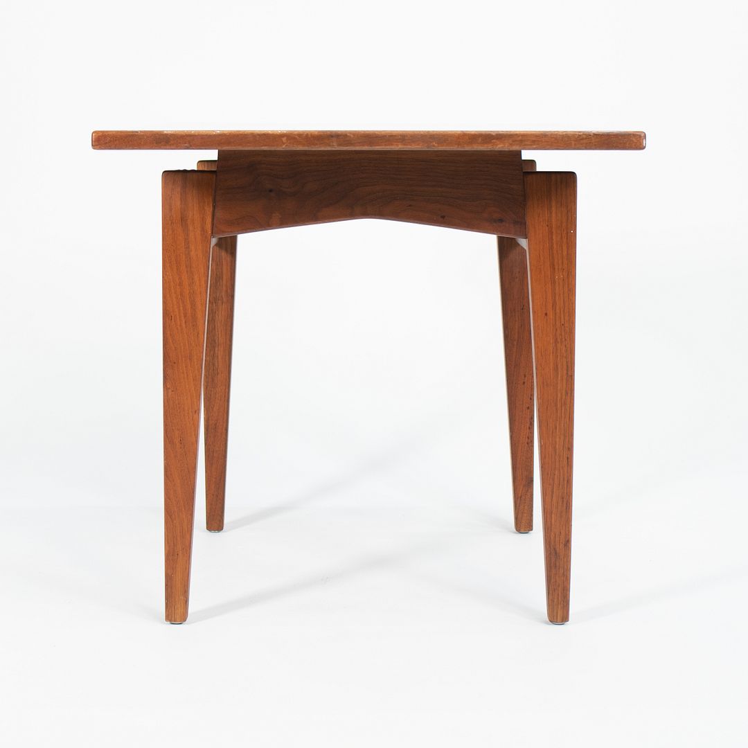Jens Risom Walnut Side Table
