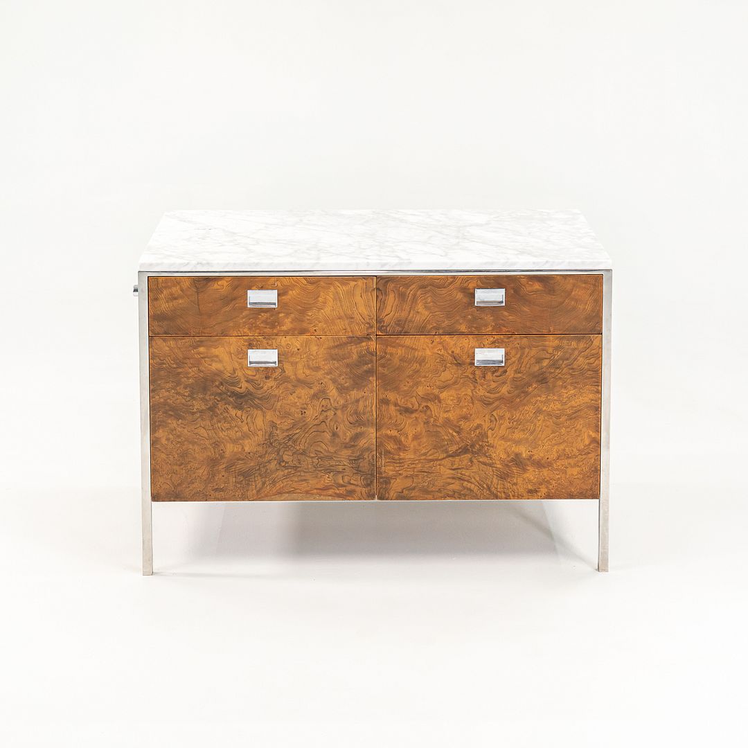 Olive Ash Burl 2-Position Credenza