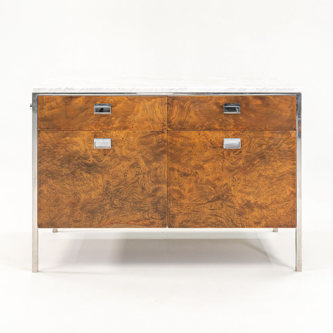 Olive Ash Burl 2-Position Credenza
