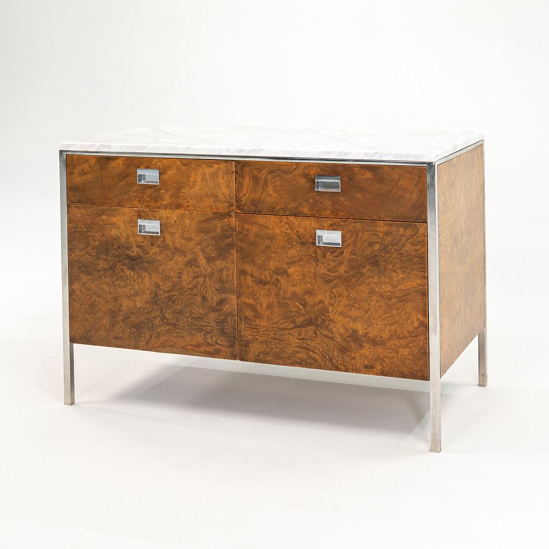 Olive Ash Burl 2-Position Credenza