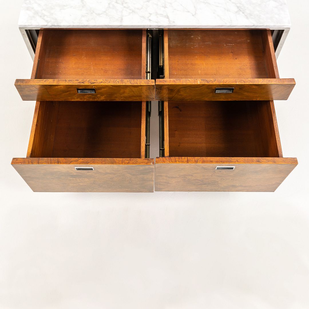 Olive Ash Burl 2-Position Credenza