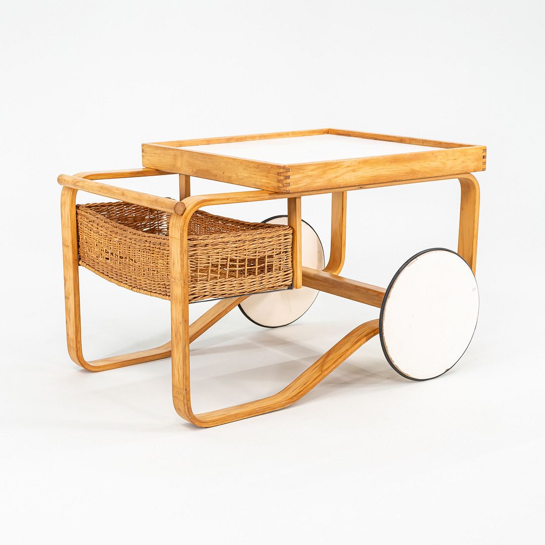 Alvar Aalto Tea Trolley 900 For Artek by Aino and Alvar Aalto | Rarify