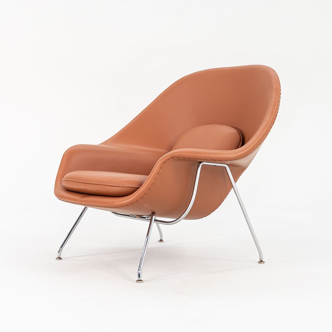 Knoll Womb Chair and Ottoman, Models 70L and 74Y