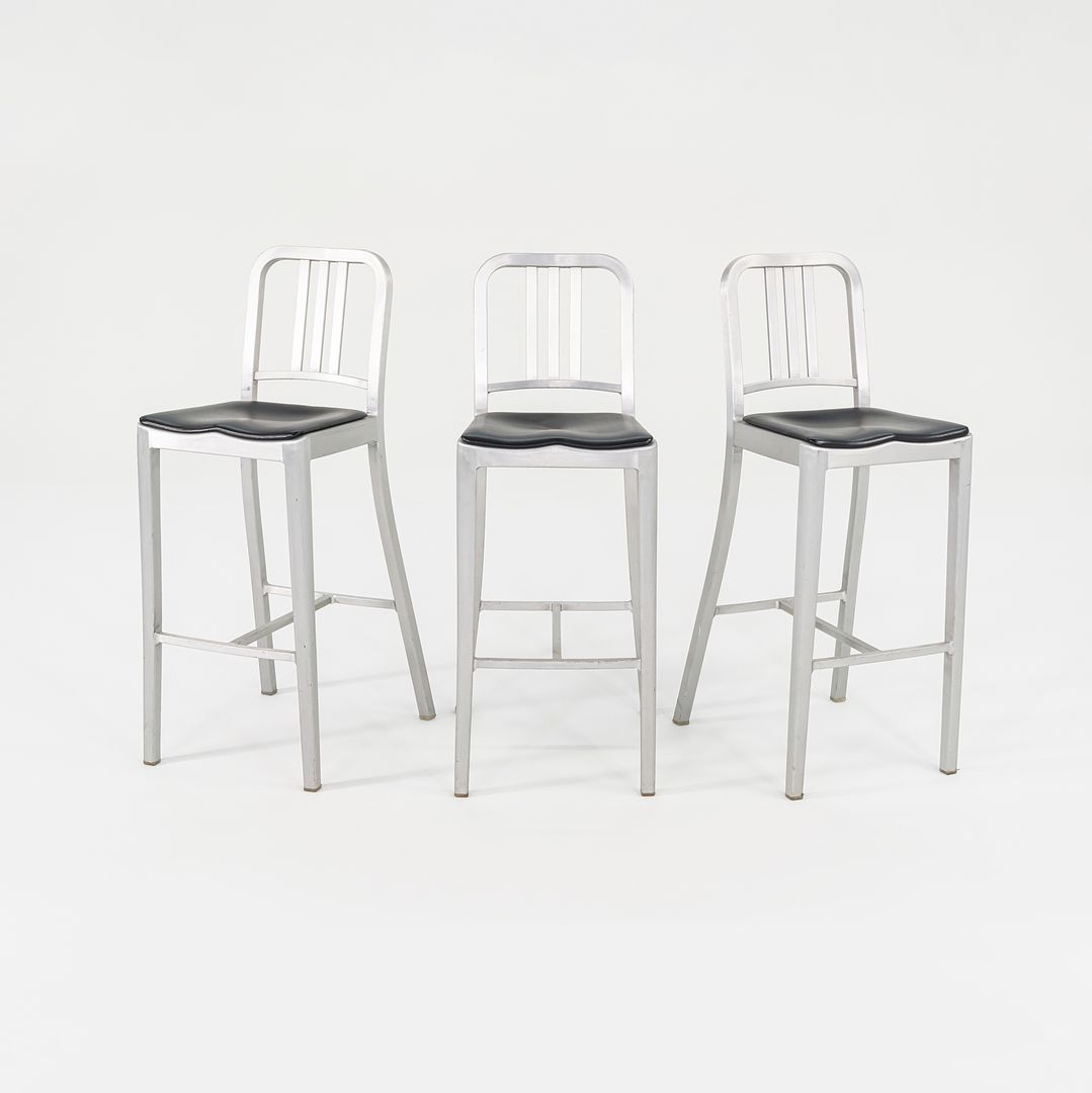 Navy Bar Stool 1006 by Emeco | Rarify
