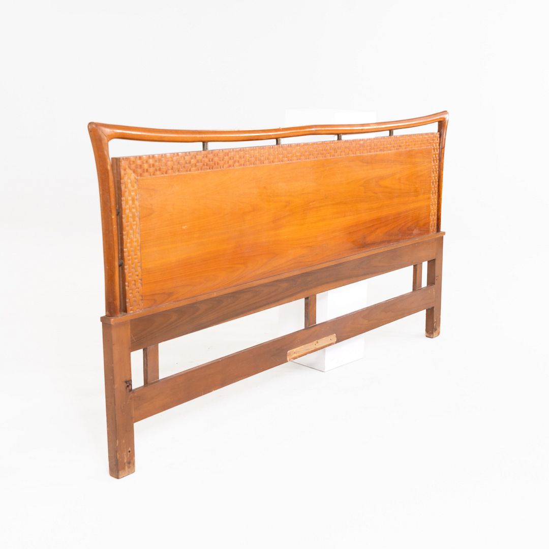 Walnut King Headboard