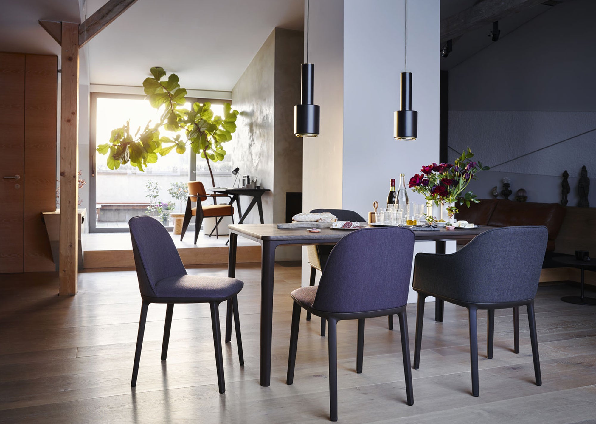 Softshell Side Chair — 4-Legged