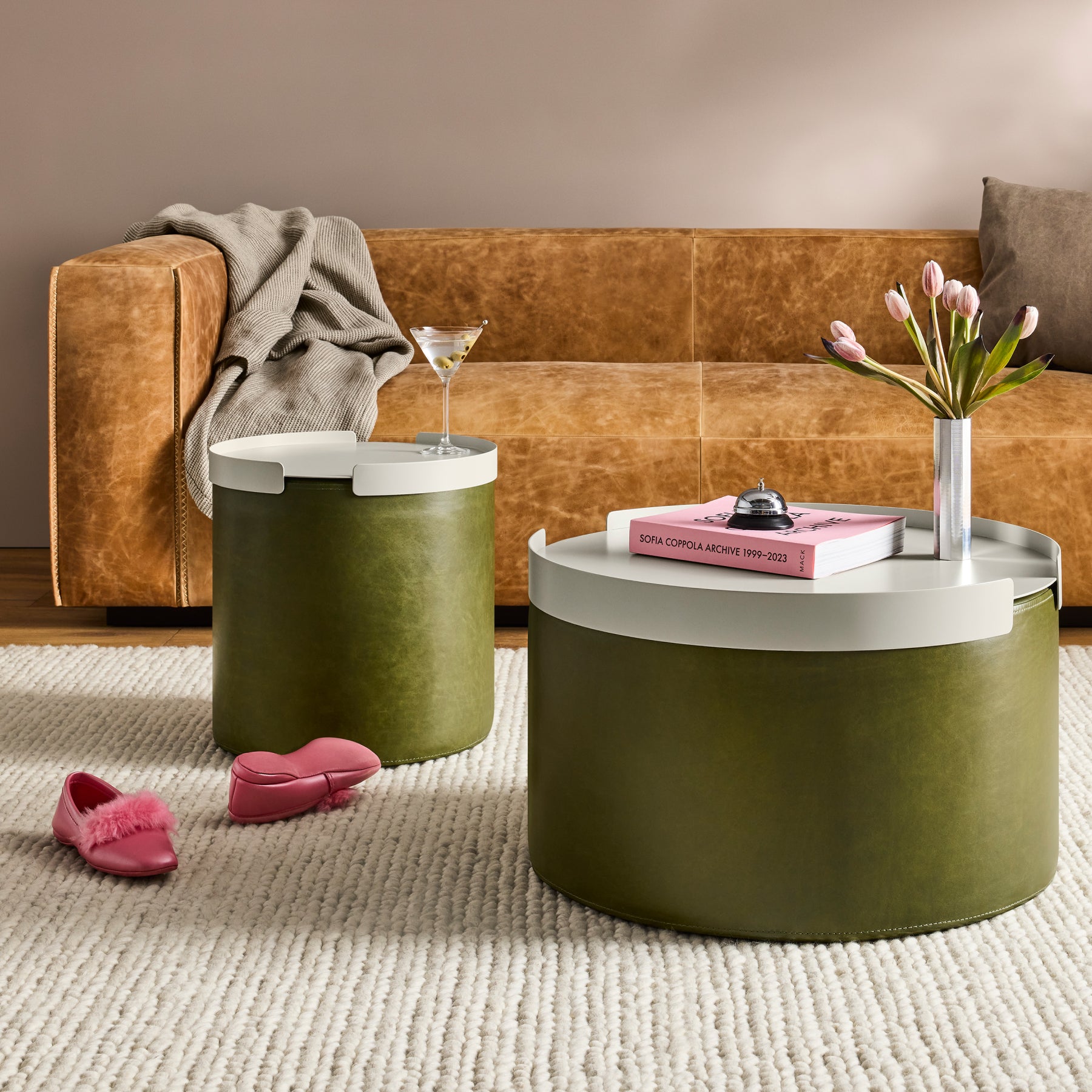 Bumper Ottoman Tray