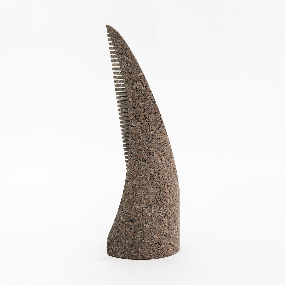 "Vanishing Edge Round" Sculpture