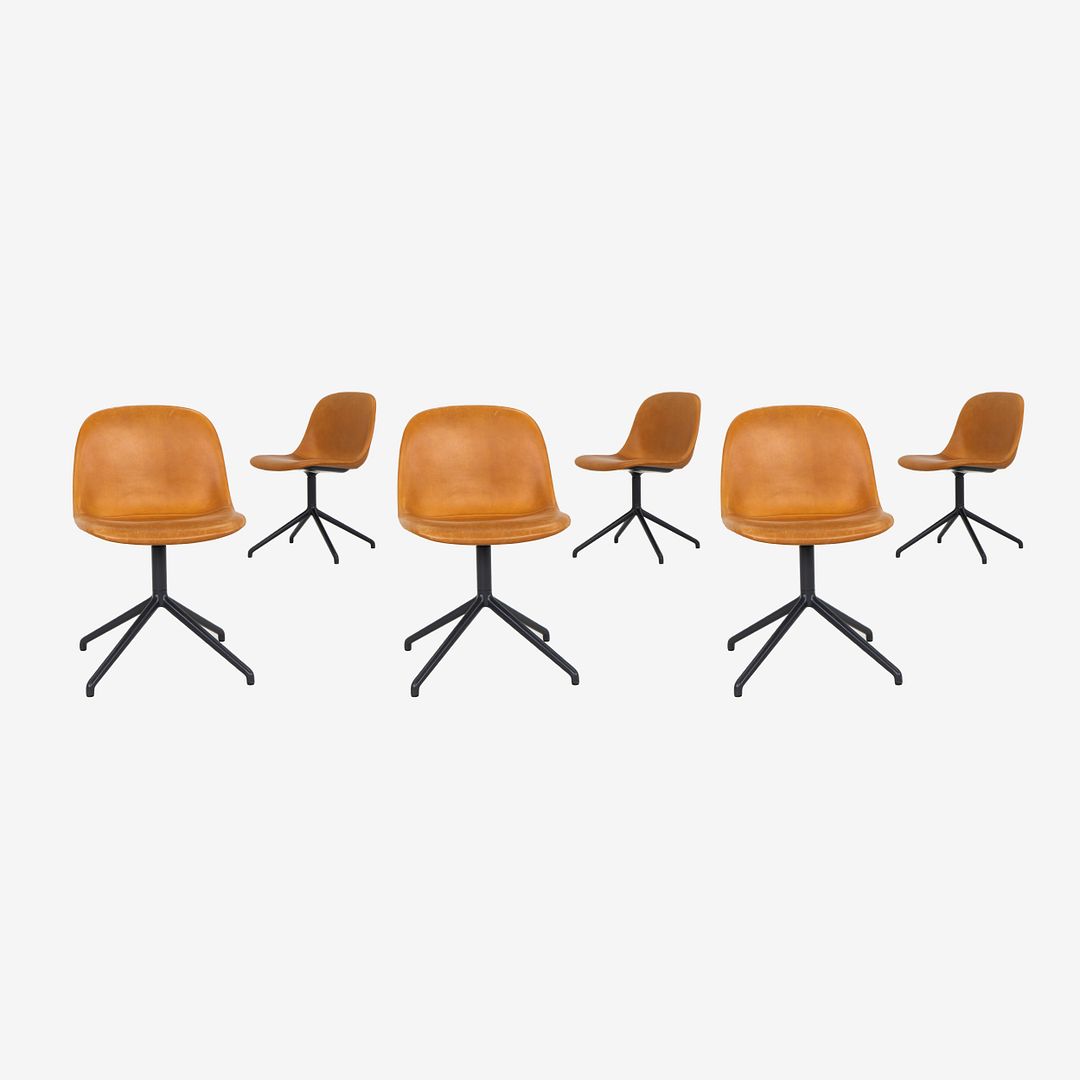 Fiber Swivel Dining Chair