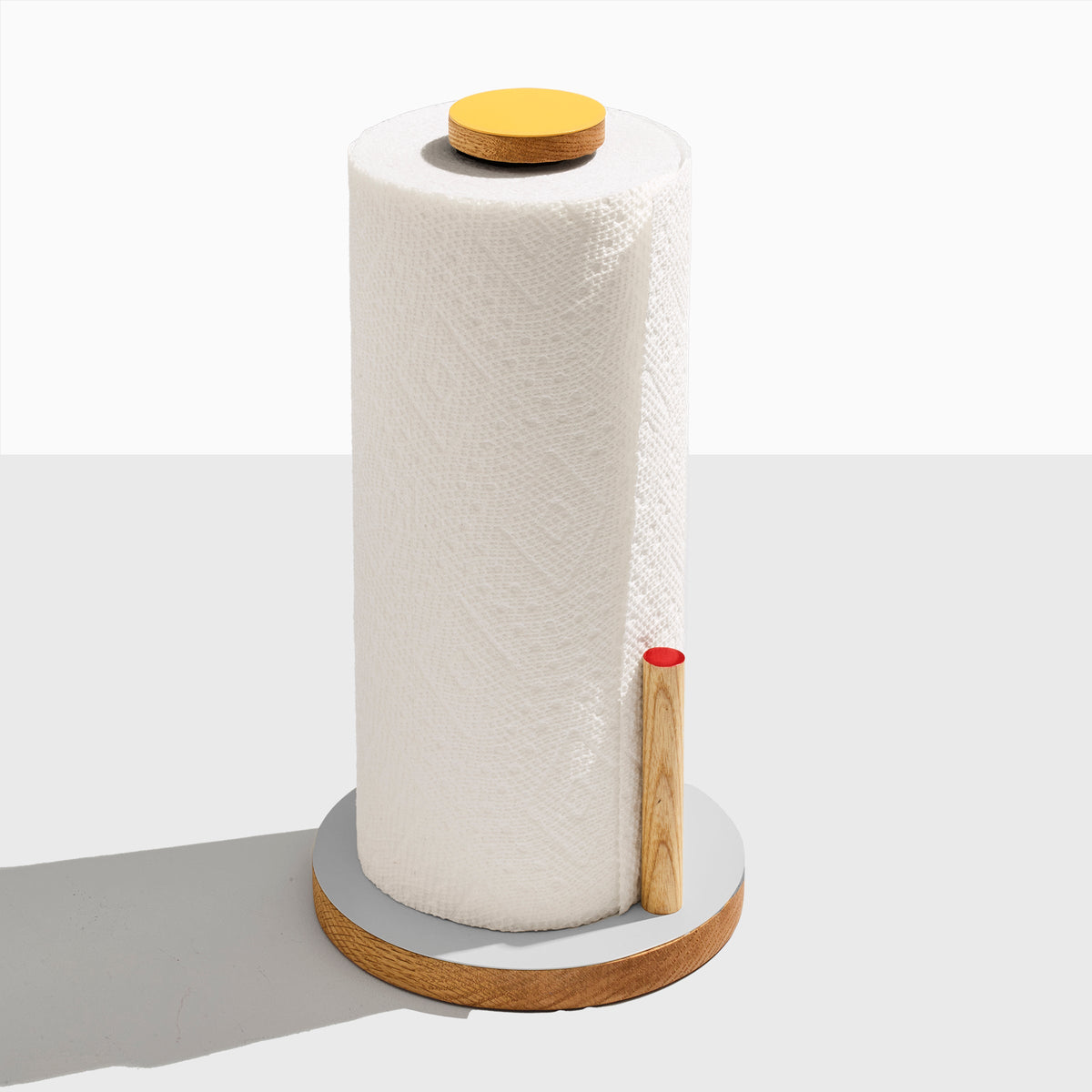 The Paper Towel Keeper - Oak