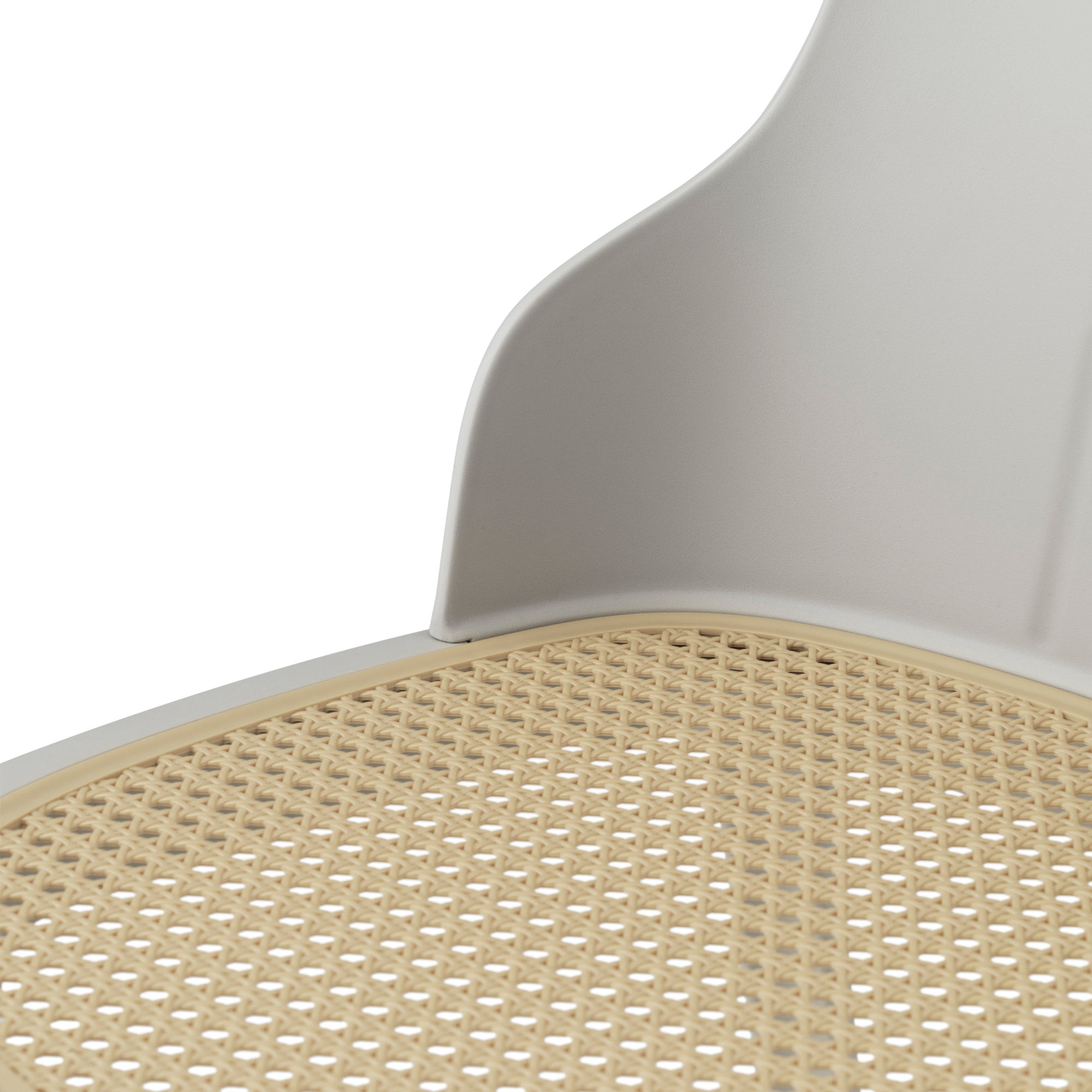 Allez Dining Chair — Wicker Seat Oak