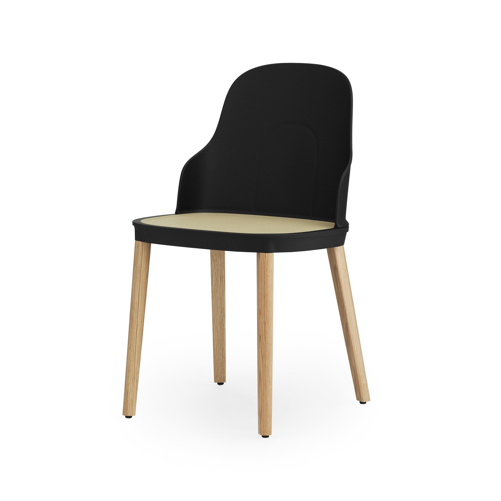 Allez Dining Chair — Wicker Seat Oak