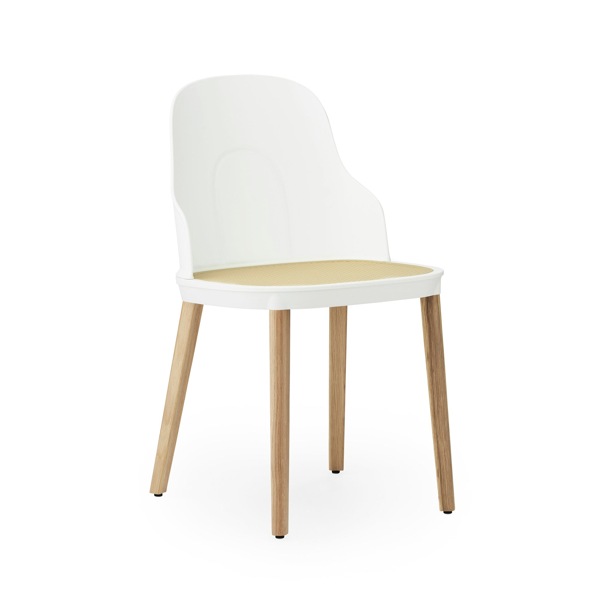 Allez Dining Chair — Wicker Seat Oak