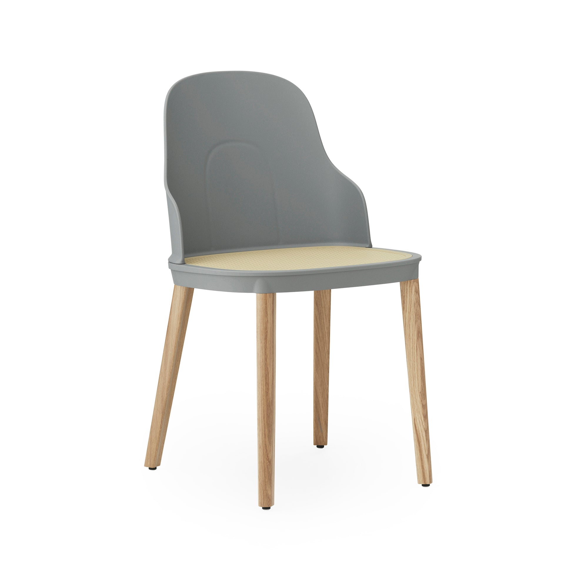Allez Dining Chair — Wicker Seat Oak