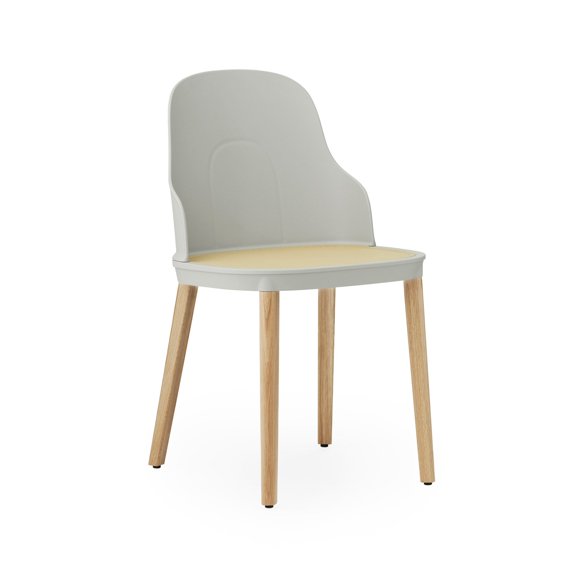 Allez Dining Chair — Wicker Seat Oak