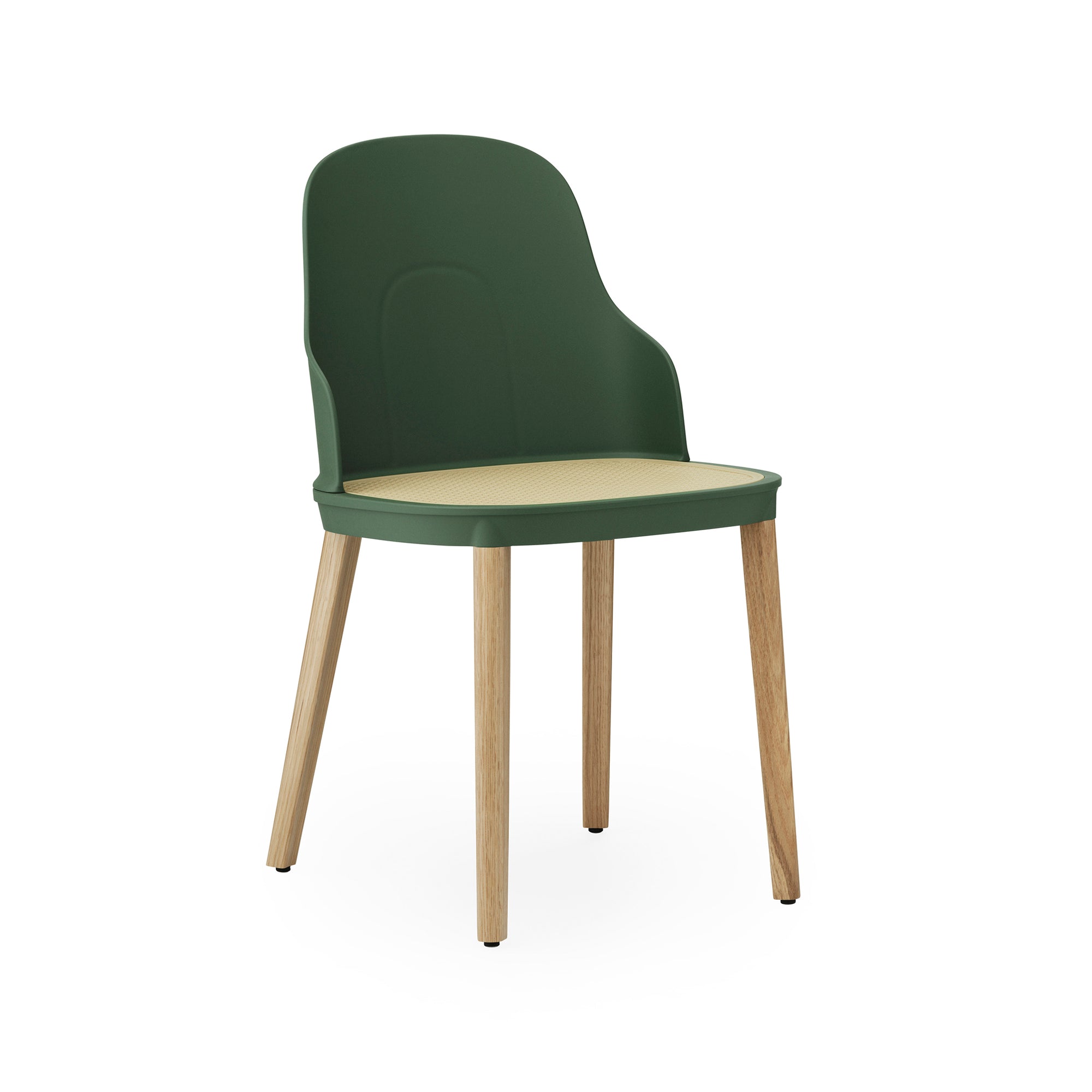 Allez Dining Chair — Wicker Seat Oak