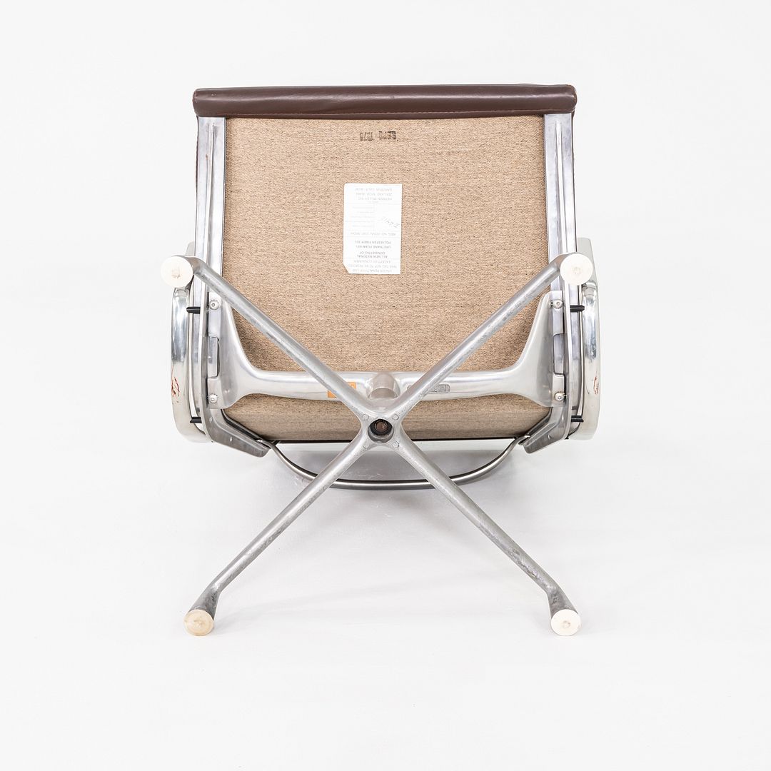 Soft Pad Lounge Chair and Ottoman, Models EA416 and EA423