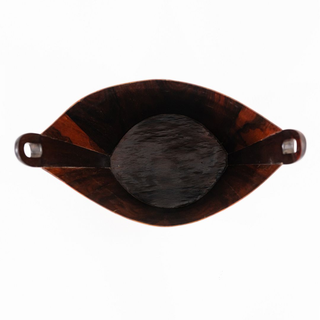 Rosewood Wastebasket