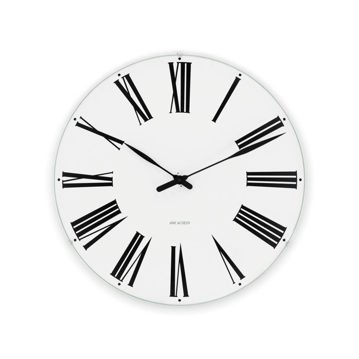 Arne Jacobsen Roman Wall Clock — Medium