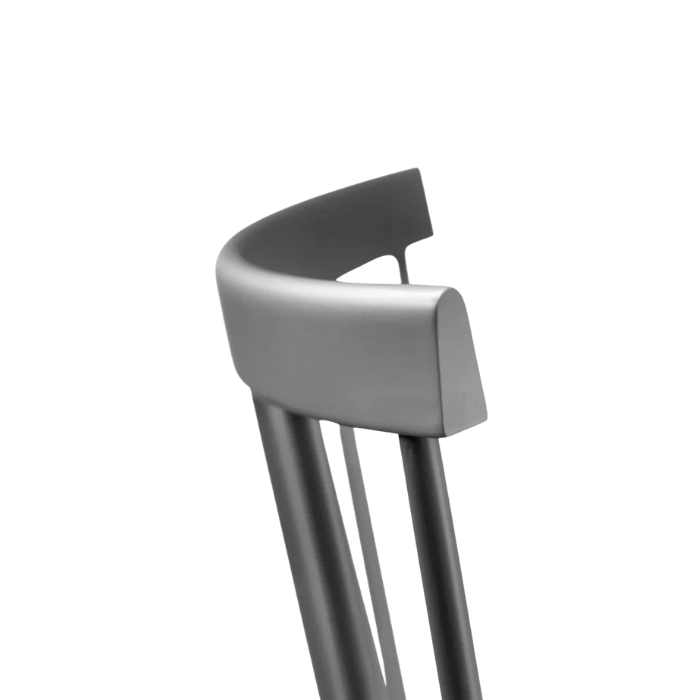J46 Dining Chair — Signal Grey Painted Beech — Set of 2