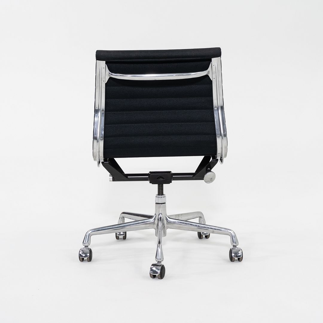 Aluminum Group Management Armless Desk Chair